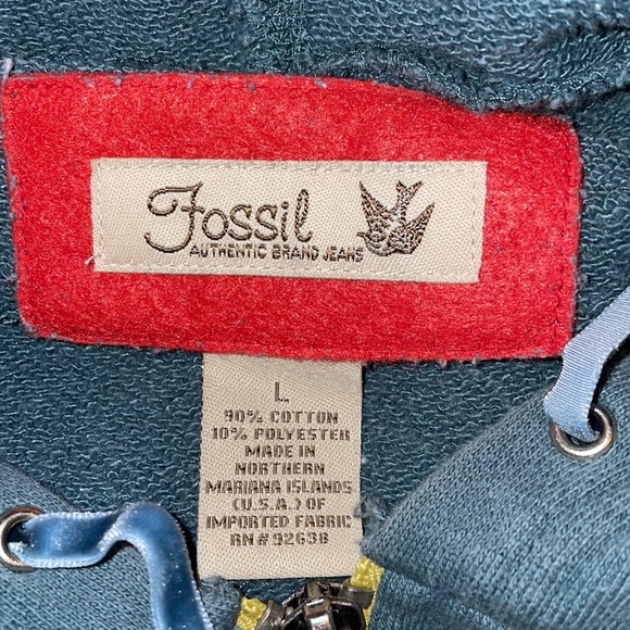 Fossil zip up hoodie - Picture 3 of 10